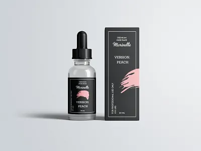 Label and packaging for gel polish brand branding clothes design gel polish grapgic design illustration logo package package design style women