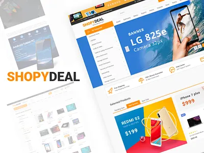 SHOPYDEAL | Shop Online Best Deals‎ branding design dribbble best shot ecommerce app electronics store graphic design illustration landing page design logo design mockup design online shop online shopping online store online store commerce product design ui ux design usability testing user experience design user interaction user interface design visual design