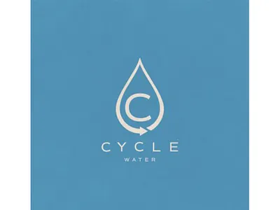 Cycle Water a nerds world best logo designers toronto branding creative agency toronto custom logo design graphic design graphic design toronto illustration logo design logo design toronto toronto vector