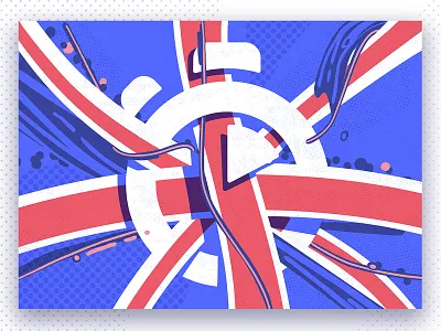 Algolia London algolia branding flat grungy illustration logo london poster punk search underground union jack vector
