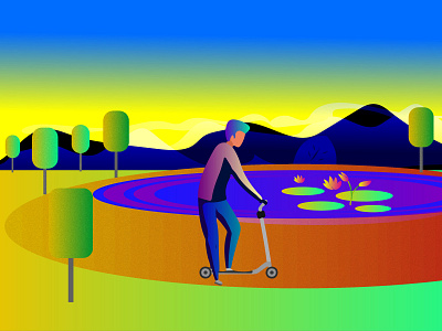 eco friendly lifestyle app art branding character clean design graphic design icon identity illustration illustrator logo minimal mobile sketch typography ui vector web website