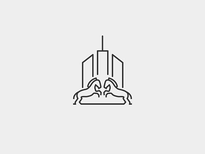 Horse Building Architecht Corporate Logo concept abstract animal architect black business design fast horse icon jockey logo luxury modern office project running sign style symbol vector