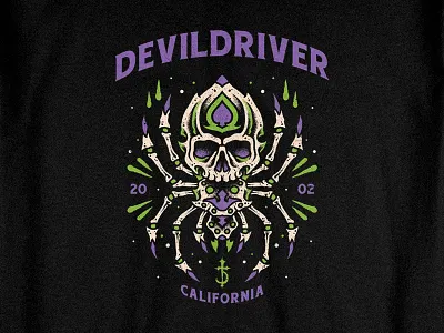 Venomous apparel artwork bandmerch bodilpunk clothing drawing illustration merchandise metal music pointillism rock tattoo teedesign