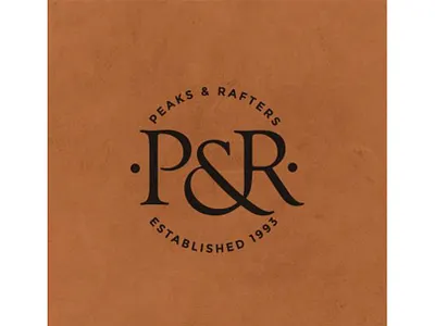 Peaks & Rafters a nerds world best logo designers toronto branding creative agency toronto graphic design graphic design toronto logo logo design logo design toronto toronto typography