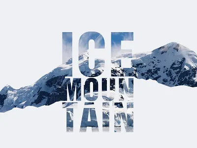 Mountain branding design freelance graphic graphic design illustration illustrator landscape manupilation mountain nature photoshop poster poster design