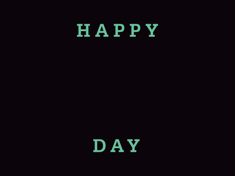 518 Day 518 albany motion motion graphic motion graphics neon new york typography