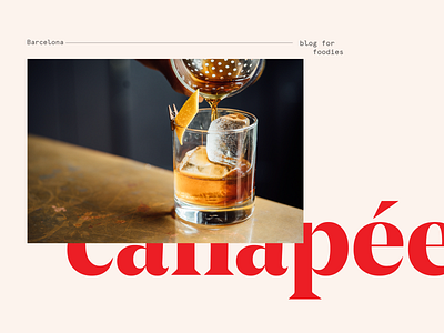 Canape Logo branding design logo typography