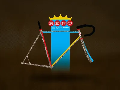 Squid Bikes - Reno CX Nationals Paint Scheme bike branding cycling cyclocross design illustration painting