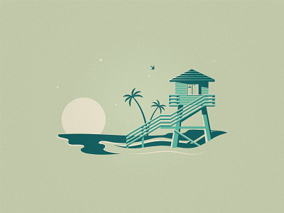 Baywatch brand and identity branding design graphic design illustration minimal vector