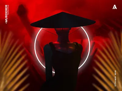 Red Murderer art circle design digital istanbul kill landing page leaf leaves main page psycho red web design women