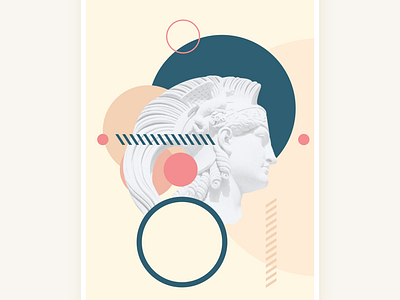 Hello Aries jalokimgraphics marble pastel poster statue