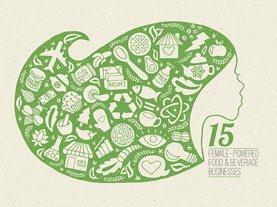 Women In Food illustration