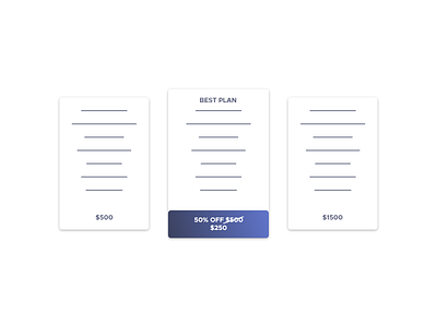 Daily - UI #11 - Plan // Creativeworld 2d art clean creative daily design flat offer plan purple shop ui white world