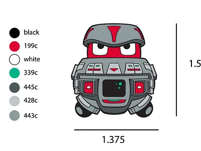 Black Hole V.I.N.C.E.N.T Lapel pin design character design cute cute art design digital art disney drawing geekart hipsterpins illustration lapel pin lapelpin nerd pin pindesign scifi theblackhole vector vector art vector illustration