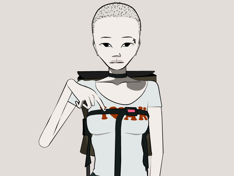 Soso reps the AK. animation illustration