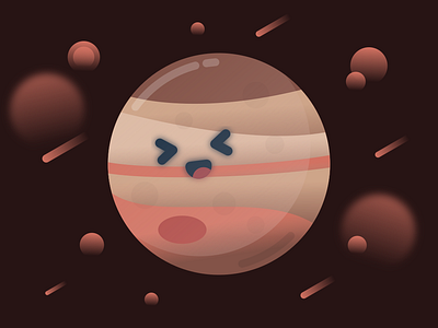 Jupiter illustration jupiter planet space