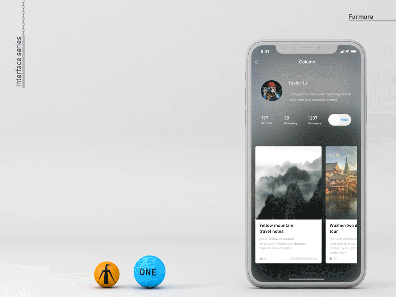 Interface Series 01 ae after effects animation animations c4d design formore gif graphics interface motion ue ui