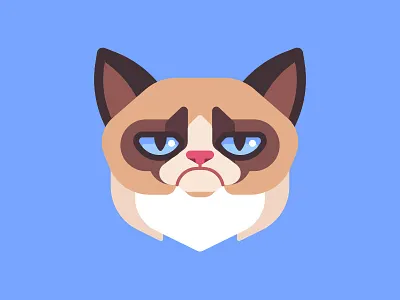 RIP Grumpy Cat grumpy cat illustration vector