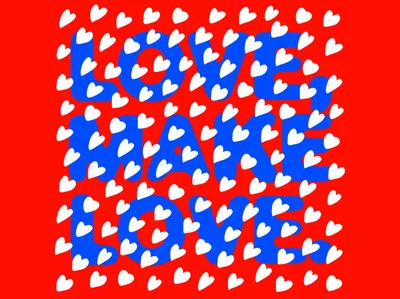 Inspiring quotes #1 blue font illustration inspiring instagram poster quote red rounded font square typography