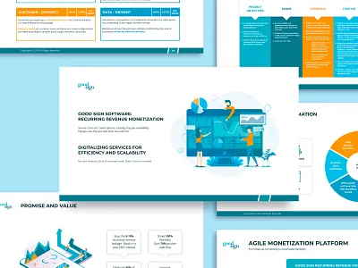 Goodsign Presentation Template branding colourful flat icon keynote layout powerpoint presentation presentation design presentation layout presentation template shapes vector