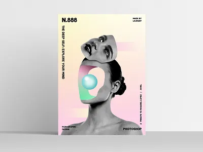 Tribute to Magdiel Lopez compositing illustration magdiel lopez minimalism pastel poster surrealism