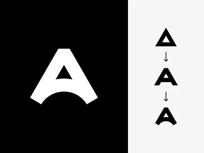 New personal identity a logomark brand branding design icon identity logo logomark logotype minimal monogram