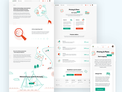 Mapotic design maps ui webdesign