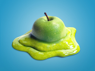 3D Illustration for jam company (Apple jam) 3dsmax design illustration illustration art illustration digital poster render zbrush لوگو پوستر کاتالوگ گرافیک