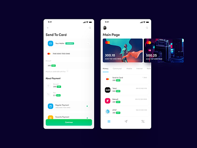 FinanceApp adaptive adobe xd app app design apple application baku clean design financeapp illustration io11 ios ios12 johnlarckin mobile mobile app photoshop ui kit uikit