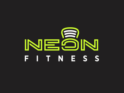 Neon Logo Dribbble brand messaging branding design fitness branding fitness logo gym logo identity design logo personal fitness personal trainer vibrant virtual