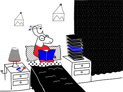 Halx At Home art art collective black and white deer deer illustration design digital art digital illustration digital store ecommerce halx halx store illustration illustrationdaily mascot mascot character