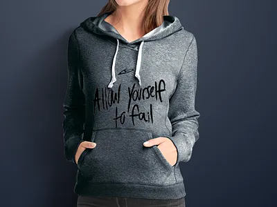 Allow Yourself To Fail art design success