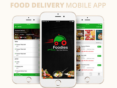 Food Delivery Mobile App food food delivery app food delivery application mobile app mobile app design mobile app ui
