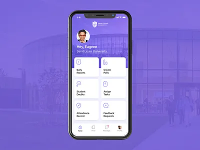 Simple Menu App app clean design icon ios main menu mobile section simple ui ux