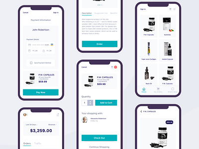 eCommerce App app ui