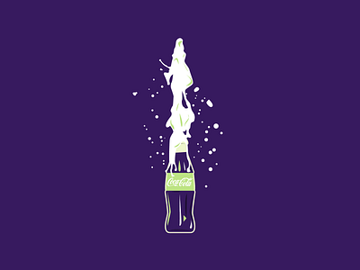 Foodporn - The End adobe illustrator coca cola design dribbble flat food foodporn fruit graphic design green illustration illustrator purple shot the end vector
