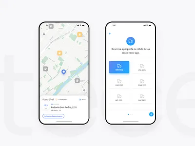 App maps maps mobile truck ui ui ux