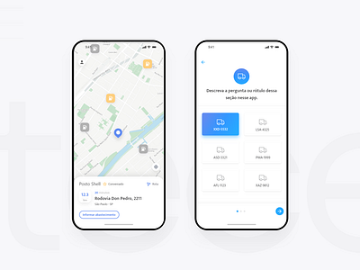 App maps maps mobile truck ui ui ux