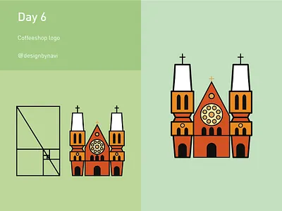 Day 6: Coffeeshop adobe branding dailylogo dailylogochallange day6 design graphicdesign grid illustration illustrator logo logodesign vector