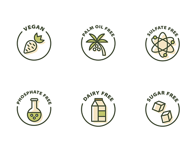 Ecology labels bio eco icon pack icon set organic zero waste