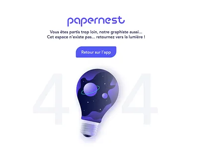 error 404 x papernest app branding corporate corporate design corporate identity design error error 404 flat illustration minimal papernest purple ui vector web website