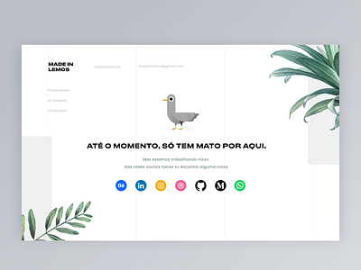 Personal Landing Page - Welcome section adobexd design interface landing page typography ui ux webdesign