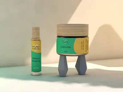 Tesoro Del Atlas argan branding cosmet creams identity illustration letter morocco natural oils organic tesoro