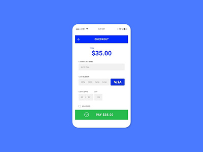 Creadit Card Check Out 002 creditcardcheckout dailyui