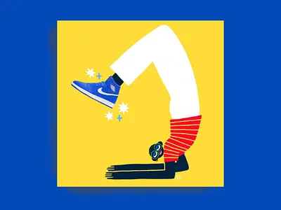The real J’s ! colors illustration nike shoes sneakers