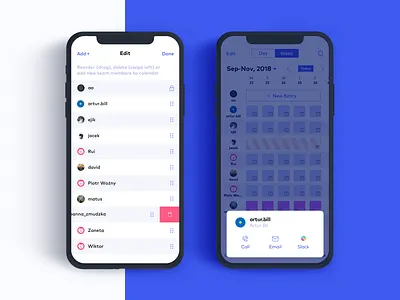 Different Take on List Edition action app calendar clean configuration design edit edition ios iphone list mobile mobile app mobile app development mobile application order simple ui ui ux ux