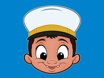 Happy Character andytoonz animation art cartoon character character design concept cute design illustration illustrator kids vector