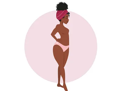 Pureeros woman body character characters design fashion female illustration minimal nude sensual sexy vector woman