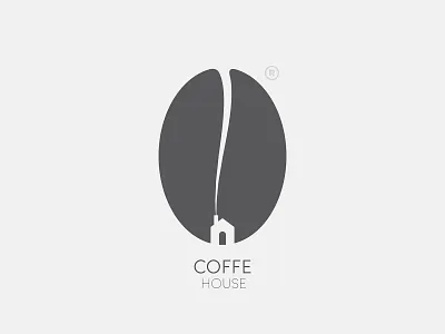 Coffe House Logo coffee design house icon logo mark yp © yoga perdana