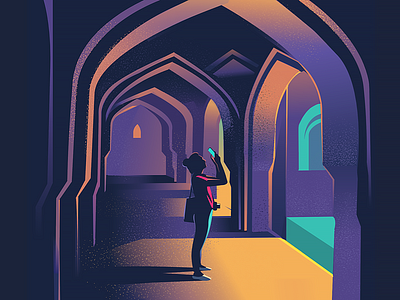 Lost in the details colour depth documentation heritage history illustration india light story texture